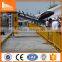 Customized Temporary Yellow Powder Coating Iron Road Barricade