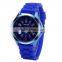 Eco-friend fashion silicone wist watch
