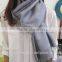 Grey lady silk scarf with high quality from Vietnam, scarves accessories