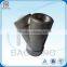 High precision stainless steel y branch pipe fitting