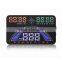 S7 5.8 inch head up display hud for car speed display with speed and overspeed