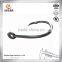 Steel sand casting mirror polishing stainless steel hook