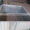 Corrugated raised garden bed