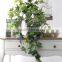 New design vivid plastic Ivy hanging leaves artificial flower for wall decoration