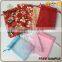 customized drawstring nylon orgazna bag organza pouch