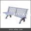Arlau Stainless Park Bench,Stainless Steel Benches ,Metal Steel Bench