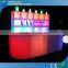 GLACS Control Club Furniture Cool Bar Table Furniture Colorful Fancy LED Bar Counter