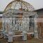 factory hand carved garden natural white marble gazebo for sale NTMG-259S