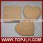 Customized printed logo square mdf cork coaster