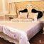 Hand embroidered blanket and pillowcases made from 100% natural silk in Vietnam, warm and breathable