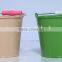 Bucket with wooden handle, MSO-042
