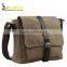 Soft Canvas Crossbody Shoulder Bag School Messenger Bag for Ipad