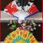 Cheap Plastic Cloth Fan for Advertising Gift
