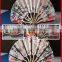 Specialy shape bamboo fabric fan