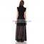 Domin Fashion Black Patterns for Lace Long Dress