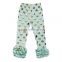Hot sale 100% cotton soft baby leggings tights solid color organic baby leggings kids