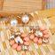 Shinning crystal rhinestone five point star design stud earings diy handmade crystal star stud earrings fashion jewelry 2016