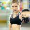 Wireless push up sports bra in 2017 sexy plain yoga tops