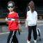 AS-595G new arrival sports clothes wholesale factory children's clothes sets girls' 2pcs fancy clothing