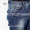 Men ripped jeans 2017 denim fabric custom men's jeans pants