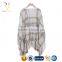 Womens Knit Winter Scarf Poncho Wool