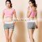 newest style wholesale grey women beach shorts for summer