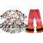 Halloween Fall Clothing Girls Clothes Wholesale Boutique Childrens Ruffle Baby Clothes