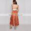 Newest spring summer satin wide leg floaty pants for women