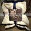 top selling products cross crochet new premium gold dots fleece blanket