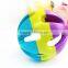 R1913H Qualified pet product manufacturer from China,colorful rainbow ball dog toy,wholesale pet toy