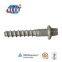 Zinc Plated/ HDG Railway Screw Spike for Rail Fastening System