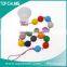 Promotional environmental silicone pacifier holder baby pacifiers