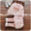B41002A Cute children clothing sets girls sweatshirt and trousers