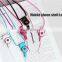High quality mobile phone nylon sling free disassembly cell phone lanyard
