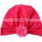 Cute New Born Baby Chiffon Flower Knot Bo Simei Wind Cap Hooded Hat