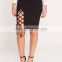 classic black women sexy midi skirt skirt midi latest design