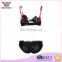 Wholesale cheap comfortable breathable nylon spandex bra set new