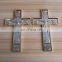 Christian Jesus Cross Metal Wall Decor Trophy Plates