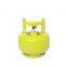 ISO Empty Steel 3Kg Lpg Gas Cylinder Prices For Cooking And Camping