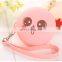 Custom Cake Shape Round Coin Bag Promotional Girls Fashion Silicone Coin Purse Wallets