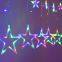 12 stars 138 led curtain string lights factory outlets led big star curtain christmas light wholesale