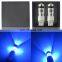 New 2X T20 7440 8000K 100W Ice Blue Backup Reverse LED Light Bulbs US