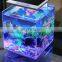Wholesale Mini aquarium acrylic fish tank office table Home Decor