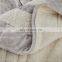 100% polyester face super soft flannel fleece back sherpa fabric bedding set