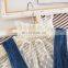 clothes sets 2020 Toddler Lace Blouses + Denim Dress 2 Pcs Cotton Clothes Girls Outfits Sets
