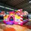 Indoor Pink Candy theme Inflatable Kids amusement park rides for party