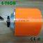 High quality 3" 3inch 12v 24v 36v  single shaft brushless  PU solid  tire hub motor