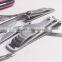 Stainless steel pu case nail clipper manicure set