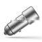 Original Xiaomi ZMI Car Charger Dual USB QC3.0 Quick Charge 5V 2.4A Metal Apply for iPhone Samsung iPad Huawei LG Smartphone