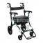 Aluminum ligiht stand up walker rollator walking aids wheelchair walkers with footrest